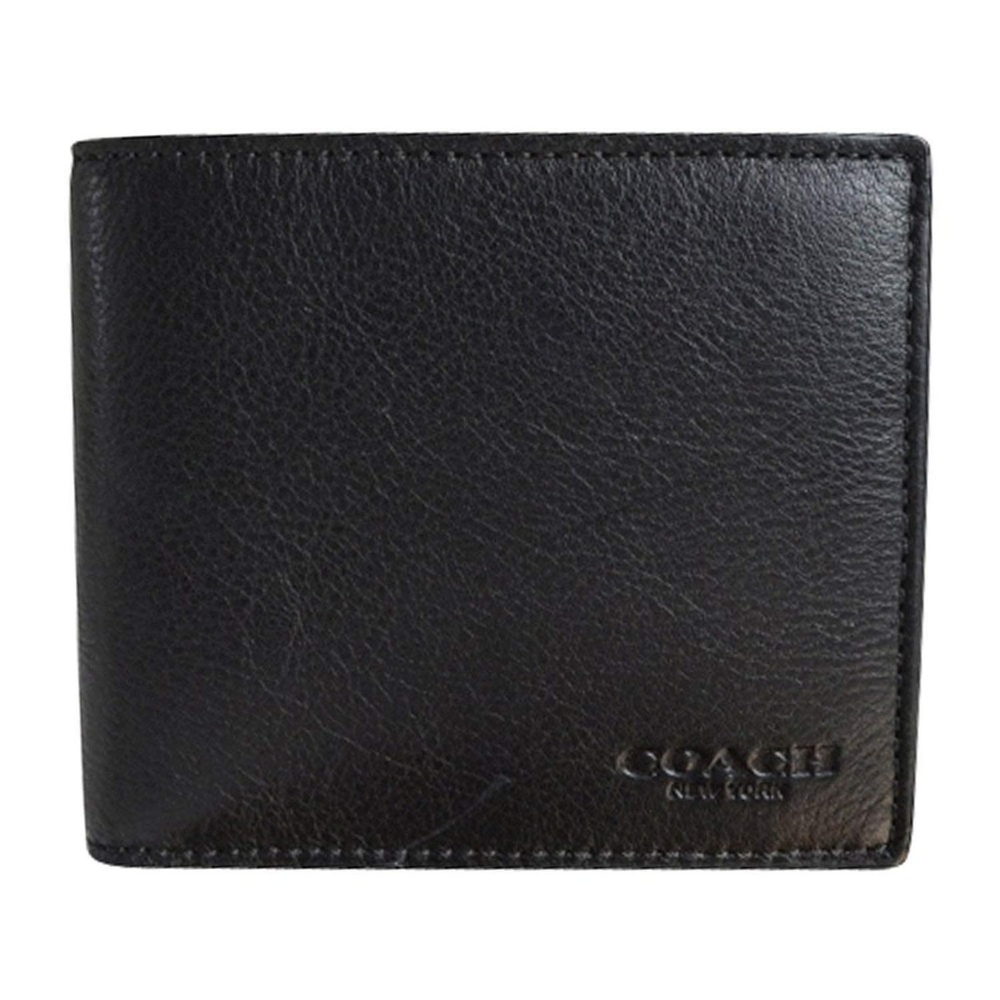 COACH NWT Men s Compact ID Calf Bifold Wallet